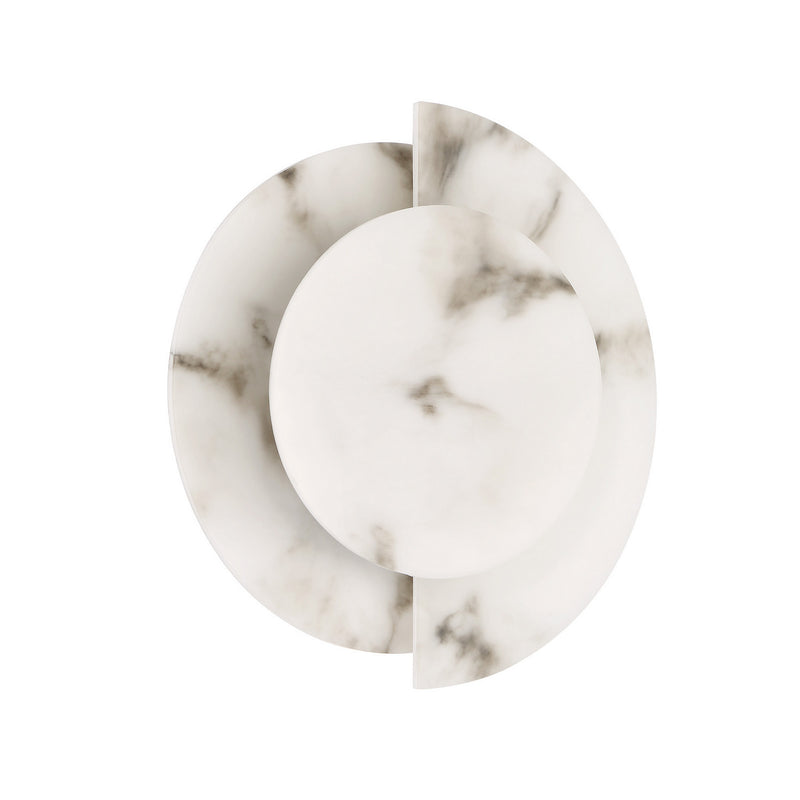 Hunter 13263 LED Wall Sconce, Cast Alabaster