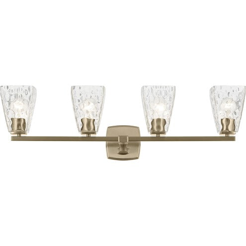 Kichler 55217CPZWTR Four Light Bath, Champagne Bronze