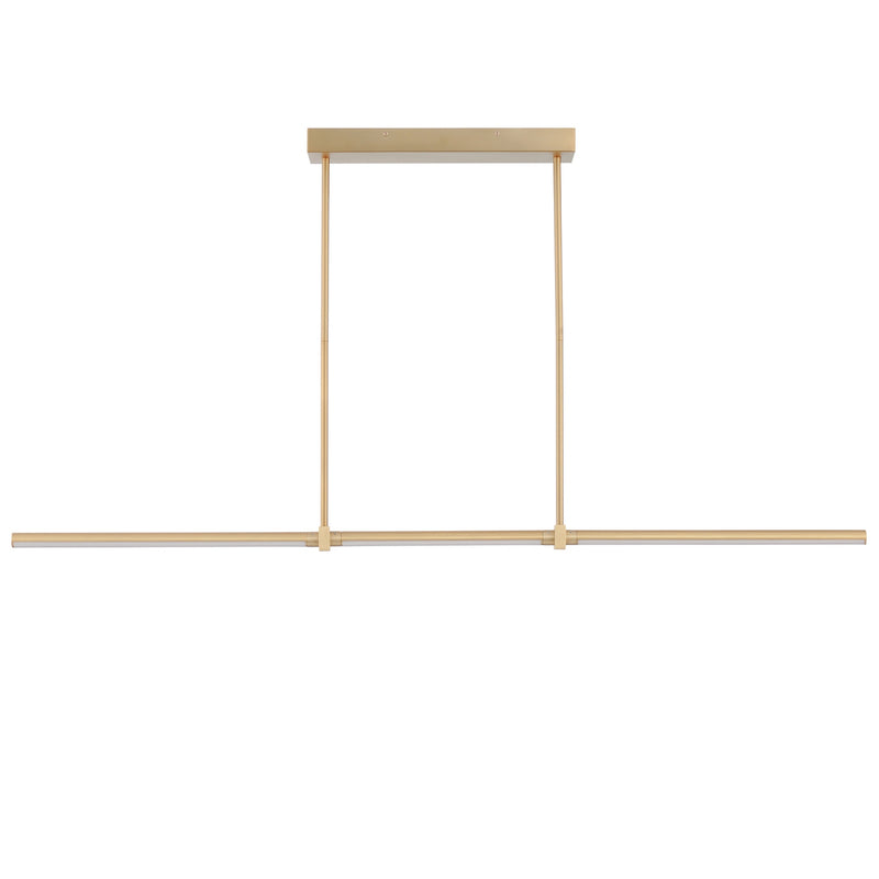 ET2 E21359-GLD LED Linear Pendant, Gold