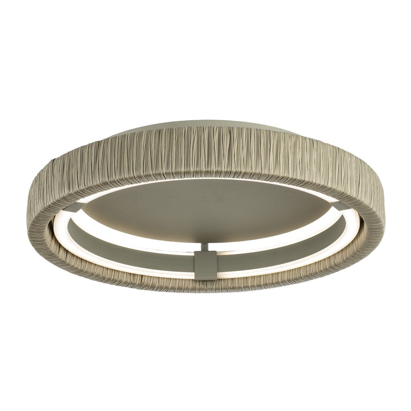 ET2 E22960-GY LED Semi-Flush Mount, Gray