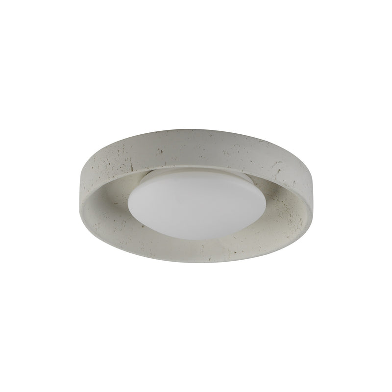 ET2 E25231-CHK LED Flush Mount, Chaulk White