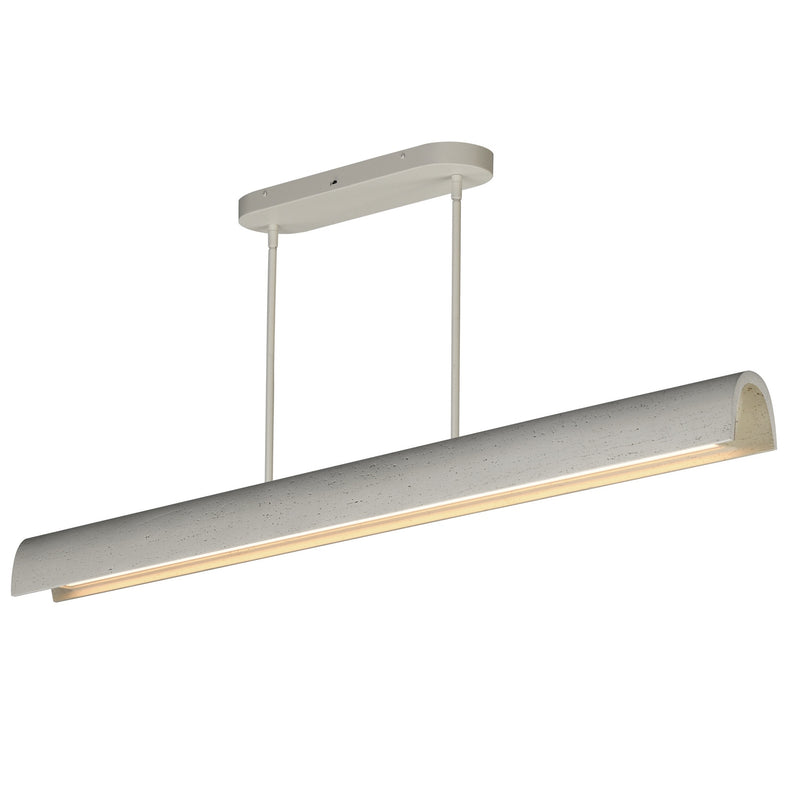 ET2 E25237-CHK LED Linear Pendant, Chaulk White