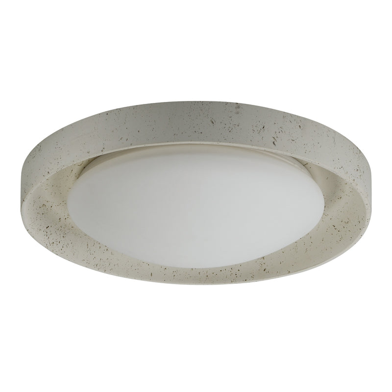 ET2 E25239-CHK LED Flush Mount, Chaulk White