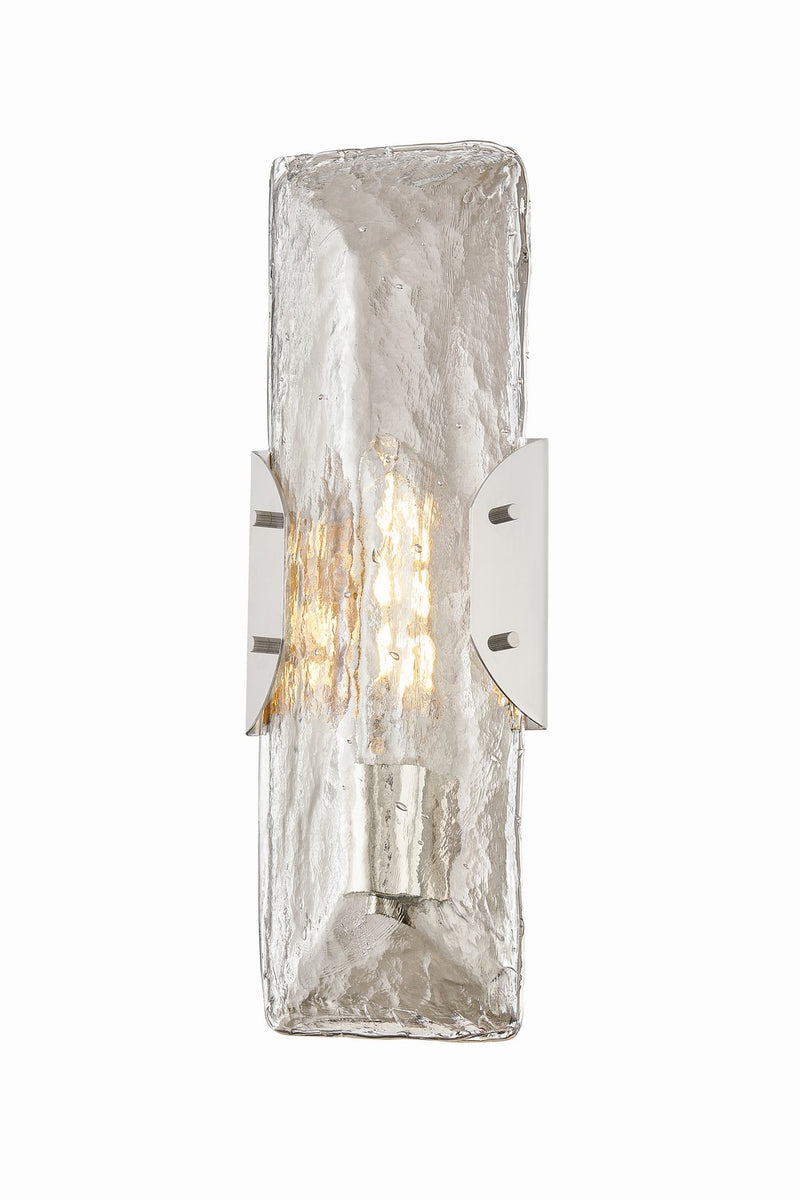 Troy Lighting B1517-PN One Light Wall Sconce, Polished Nickel