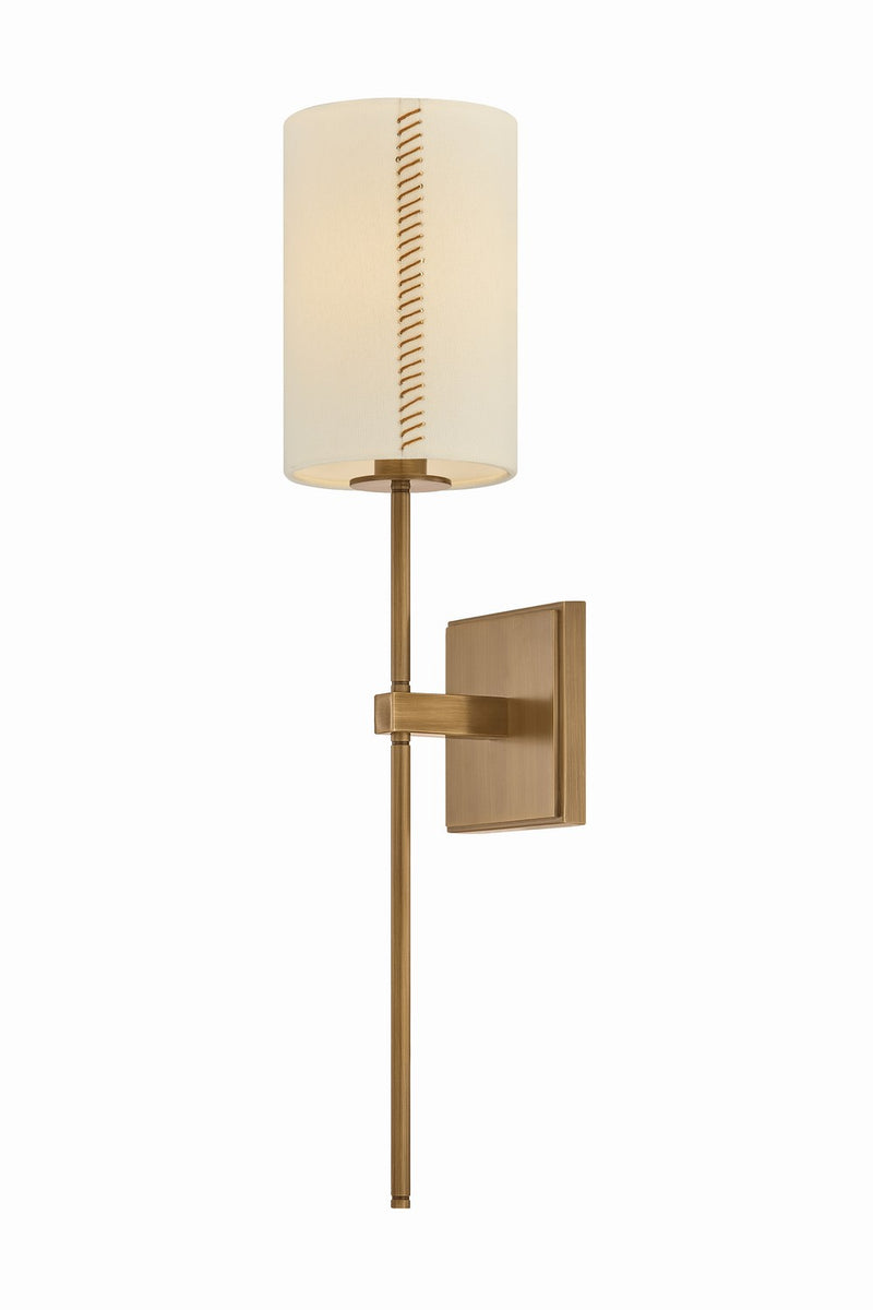 Troy Lighting B3021-PBR One Light Wall Sconce, Patina Brass