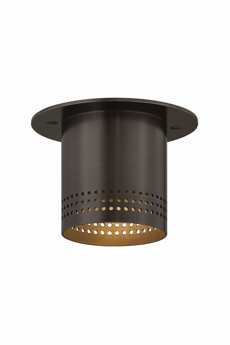 Troy Lighting C1508-BRZ One Light Flush Mount, Bronze