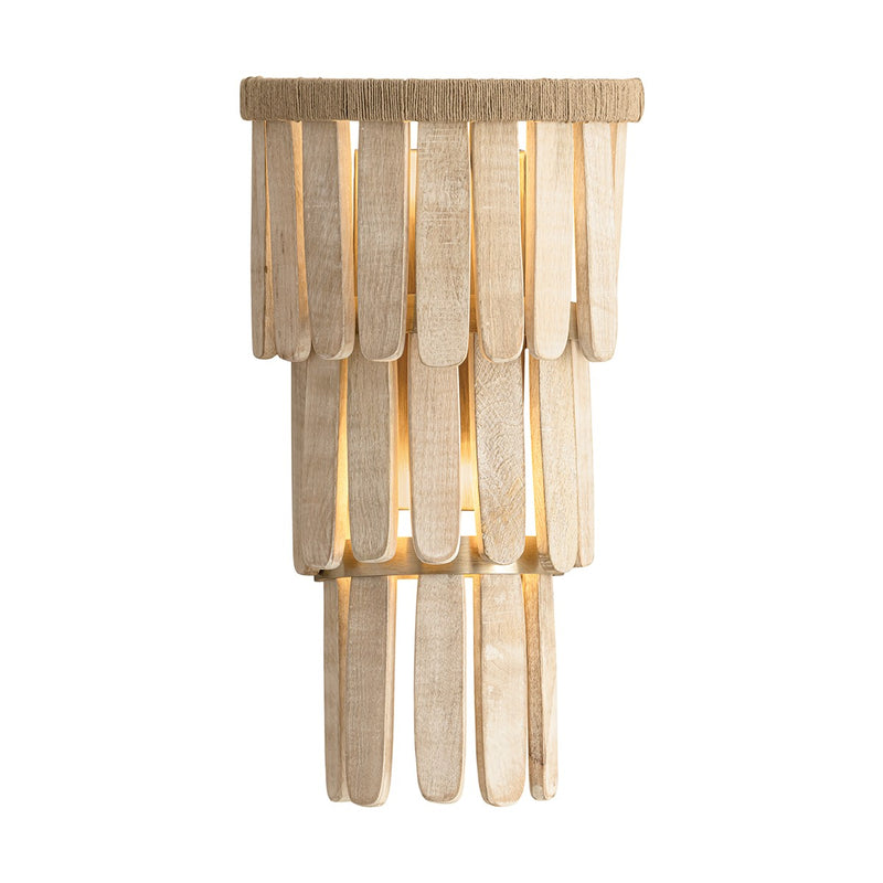 Troy Lighting B5818-PBR Two Light Wall Sconce, Patina Brass