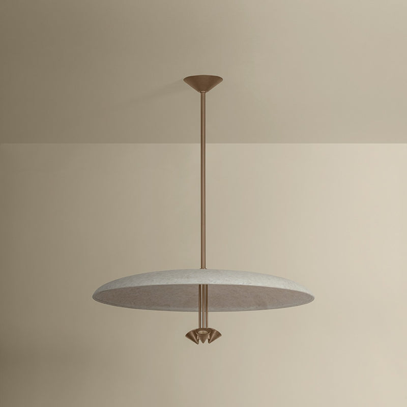 Troy Lighting F2830-PBR/WTW LED Pendant, Patina Brass