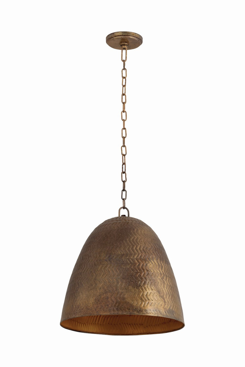 Troy Lighting F6416-BRZ One Light Pendant, Bronze