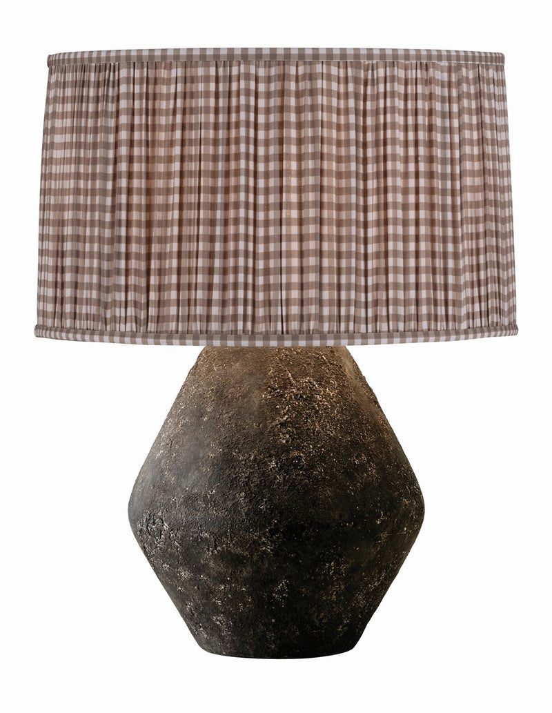Troy Lighting PTL1006-P103 One Light Table Lamp, Lava