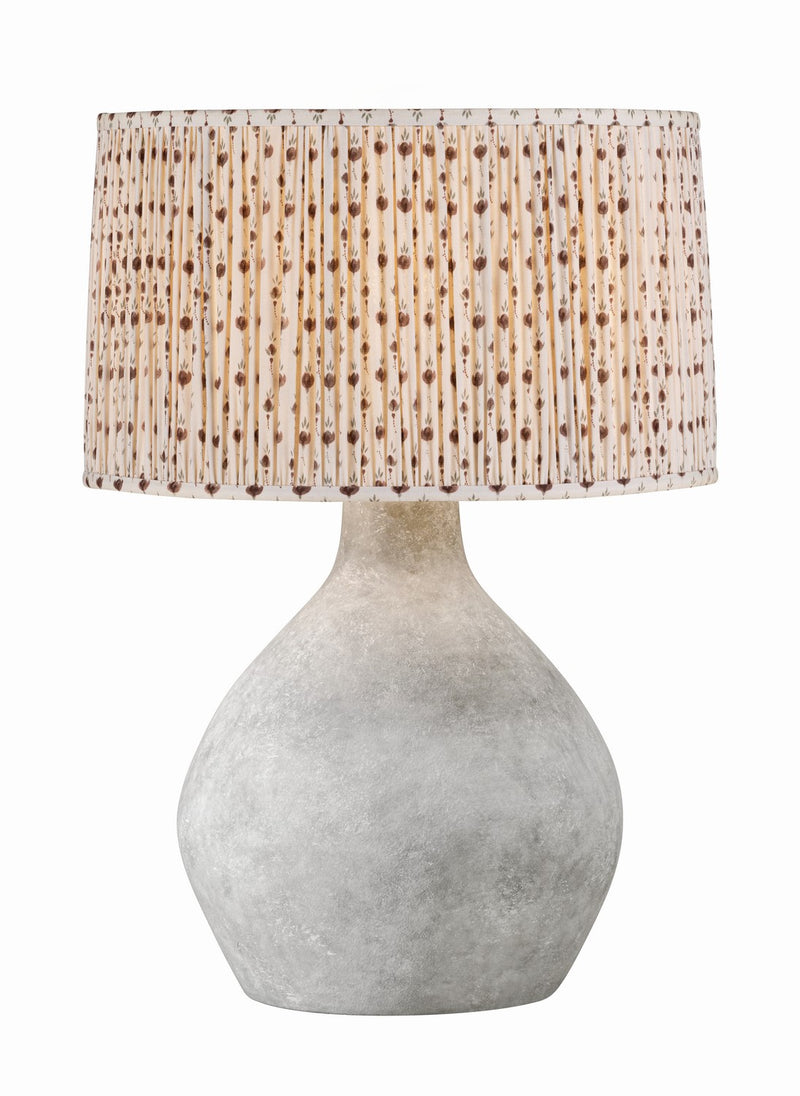Troy Lighting PTL1008-P102 One Light Table Lamp, Alabastrino