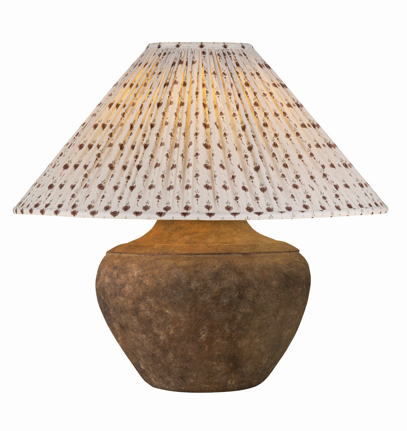 Troy Lighting PTL1010-P302 One Light Table Lamp, Rustco