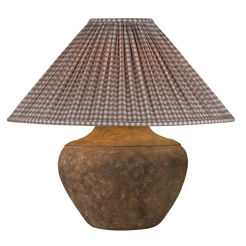 Troy Lighting PTL1010-P303 One Light Table Lamp, Rustco