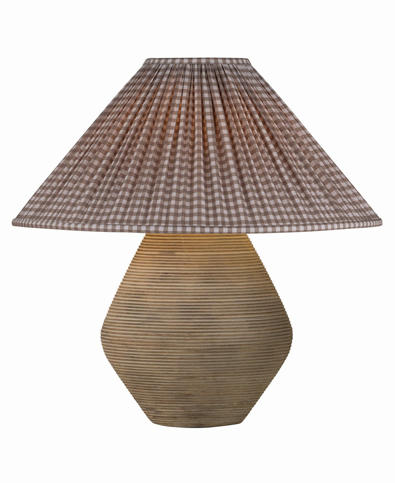 Troy Lighting PTL1011-P303 One Light Table Lamp, Reggio