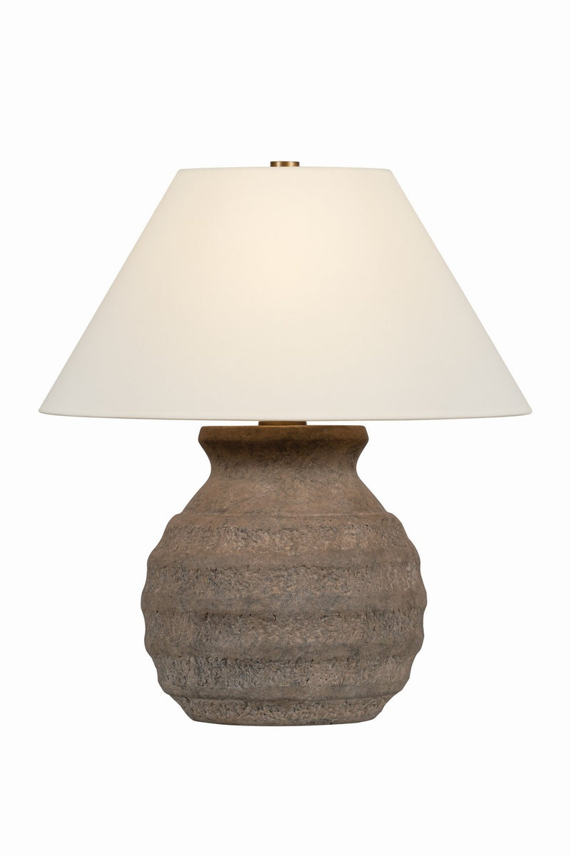Troy Lighting PTL2623-PBR One Light Table Lamp, Patina Brass