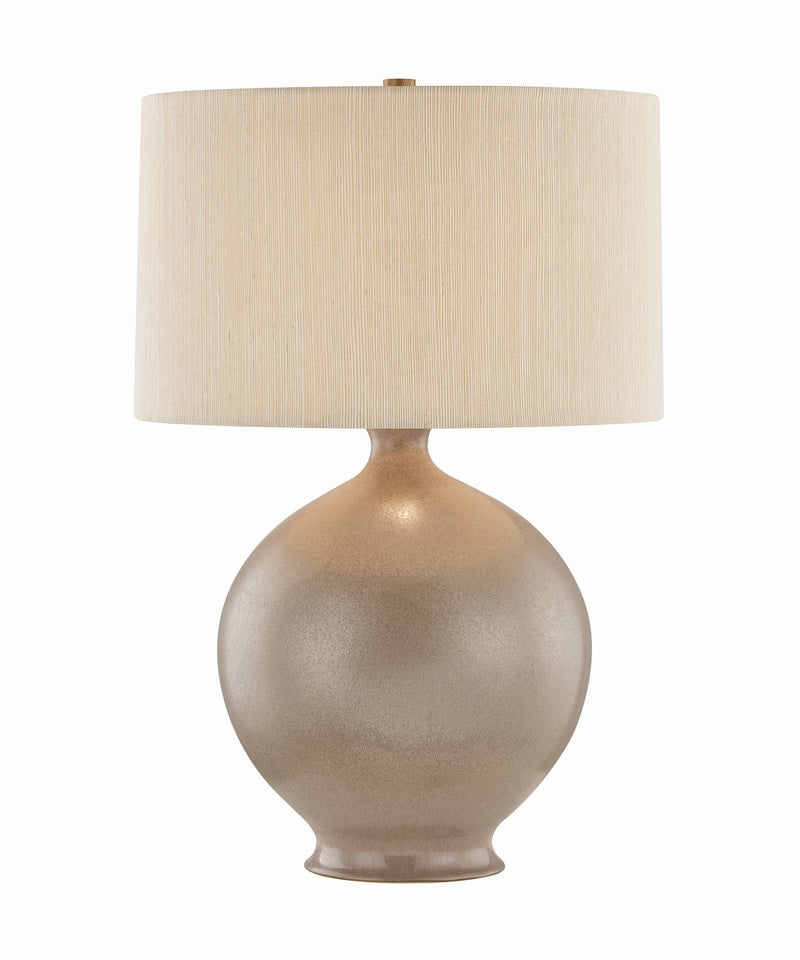 Troy Lighting PTL3924-PBR/CBH One Light Table Lamp, Patina Brass