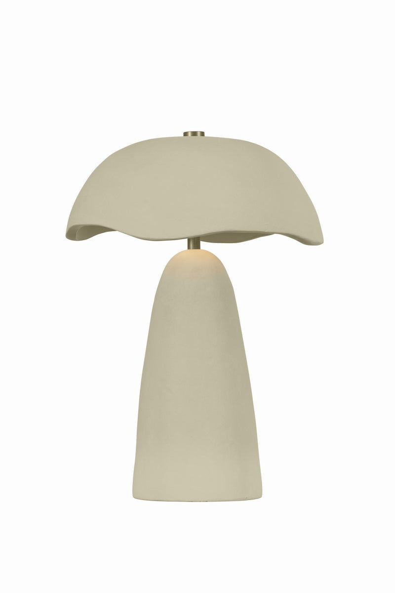 Troy Lighting RTL6516-PBR/CAE LED Table Lamp, Patina Brass