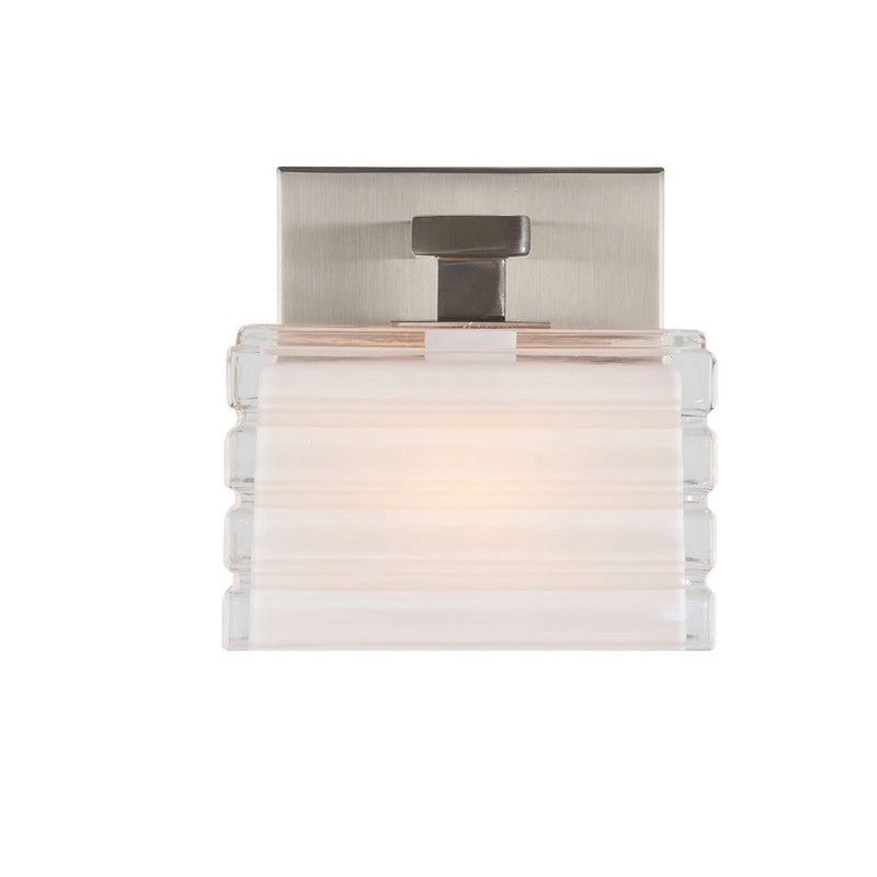 Varaluz V67513BN One Light Bath Vanity, Brushed Nickel