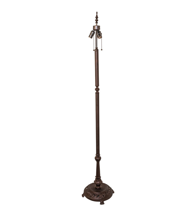 Meyda Tiffany 297800 Three Light Floor Base, Mahogany Bronze