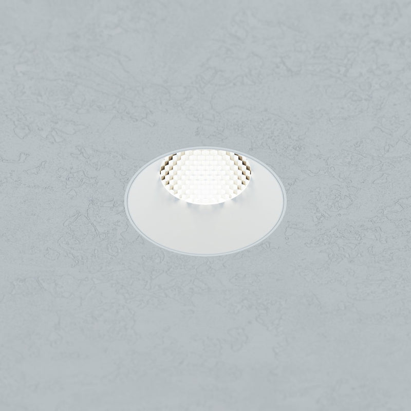 American Lighting RHYM-DL3R-15-36-THNC-5CCT-WH Downlight Deep Baffle Round, White