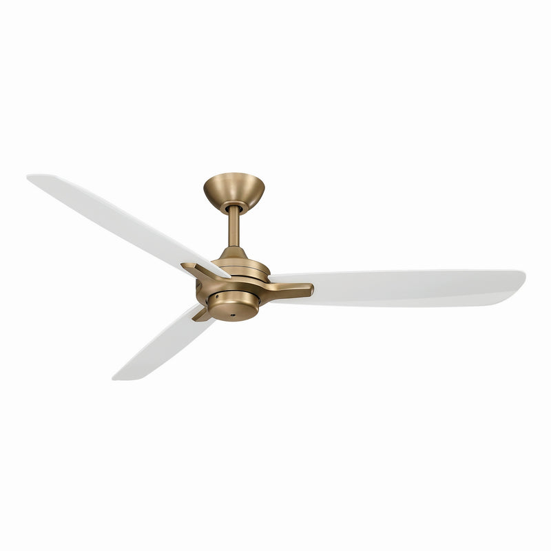 Minka Aire F727-BBR/ALW 52" Ceiling Fan, Brushed Brass