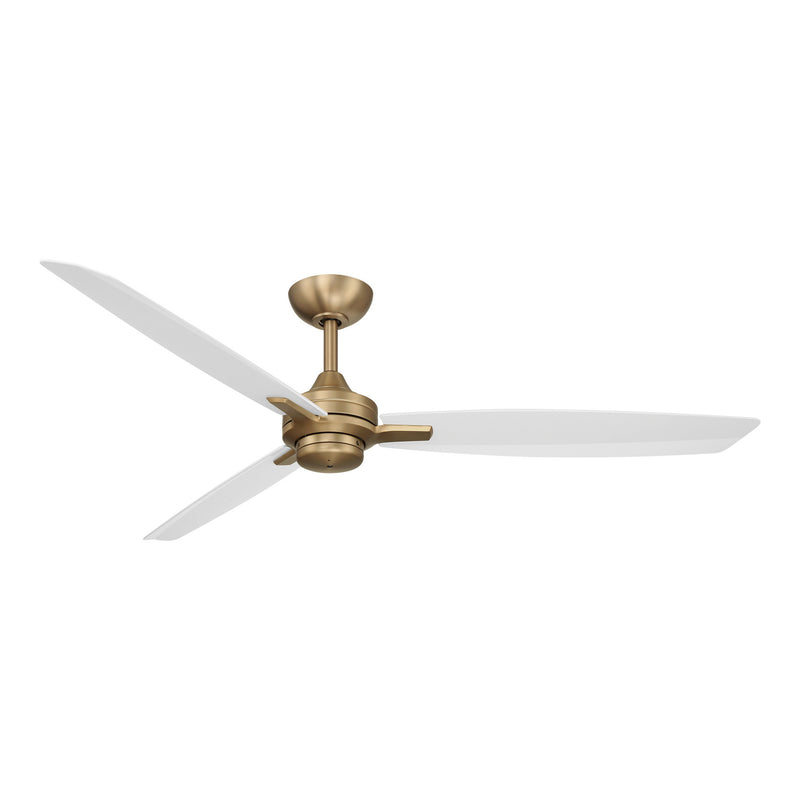 Minka Aire F728-BBR/ALW 60" Ceiling Fan, Brushed Brass