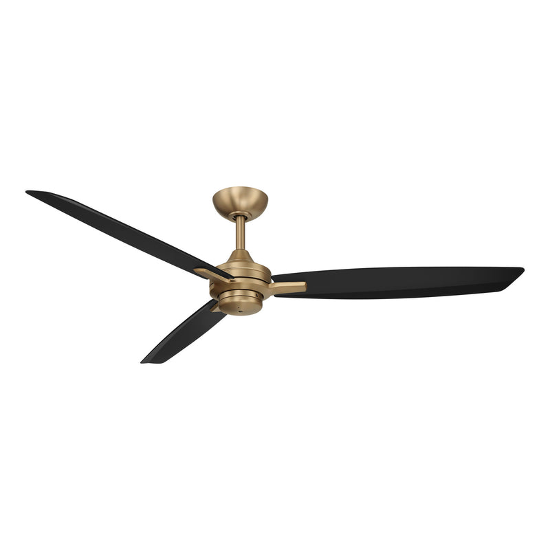 Minka Aire F728-BBR/CL 60" Ceiling Fan, Brushed Brass