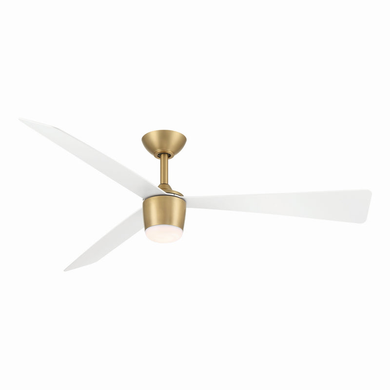 Minka Aire F744L-LBR/ALW 52" Ceiling Fan, Legacy Brass