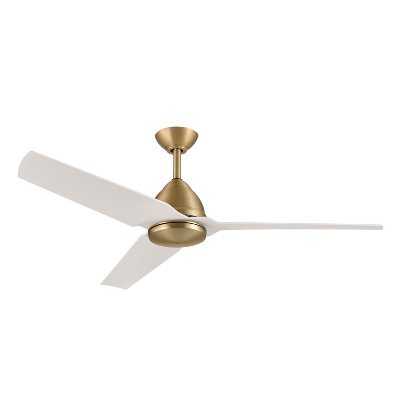 Minka Aire F753-LBR/ALW 54" Ceiling Fan, Legacy Brass