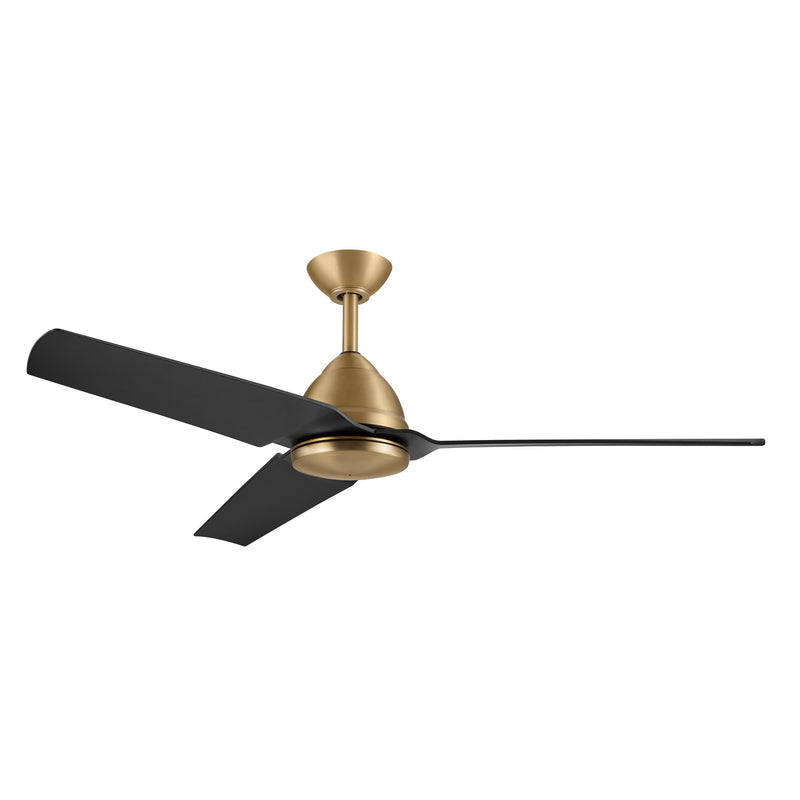 Minka Aire F753-LBR/CL 54" Ceiling Fan, Legacy Brass
