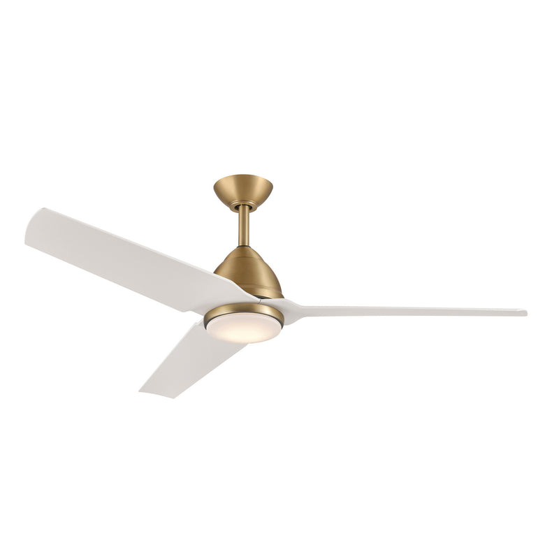 Minka Aire F753L-LBR/ALW 54" Ceiling Fan, Legacy Brass