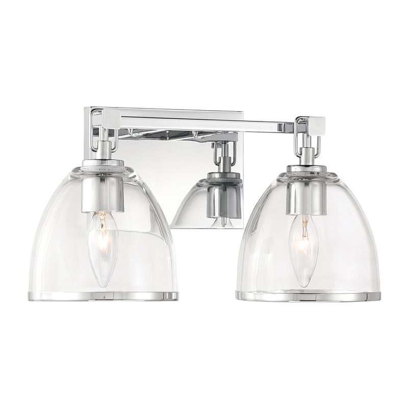 Minka-Lavery 15022-77 Two Light Vanity, Chrome