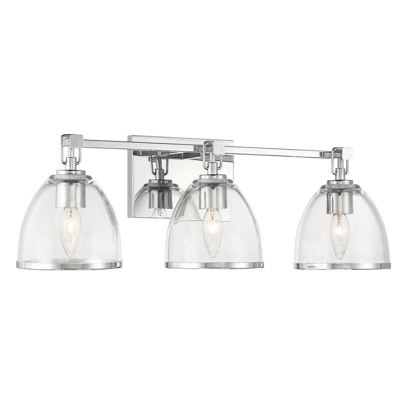 Minka-Lavery 15023-77 Three Light Vanity, Chrome
