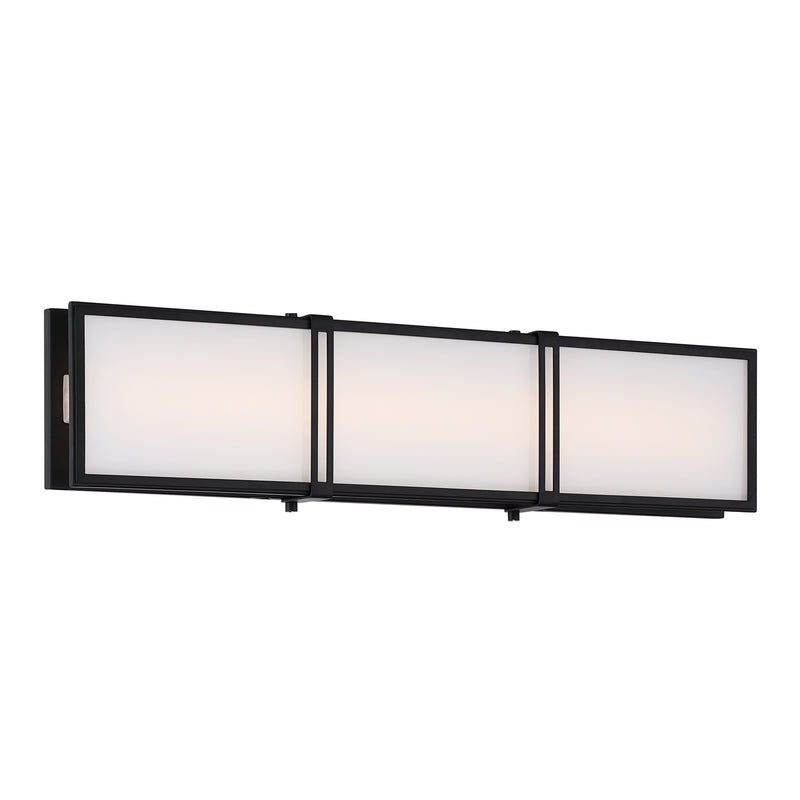 Minka-Lavery 16013-899-L LED Bath Bar, Dark Matte Black