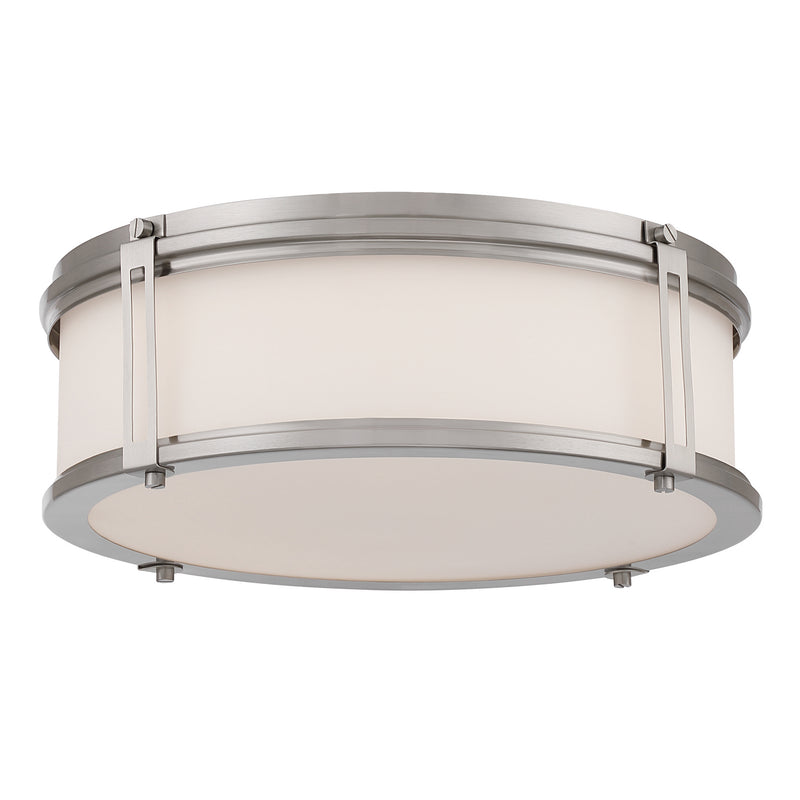 Minka-Lavery 16014-84-L LED Flush Mount, Brushed Nickel