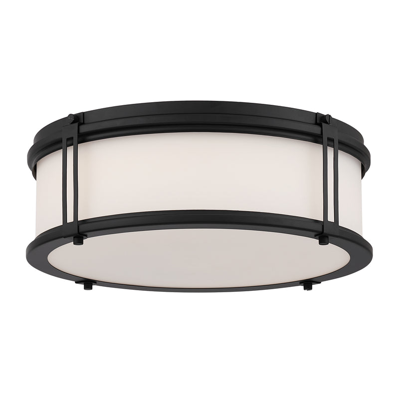 Minka-Lavery 16014-899-L LED Flush Mount, Dark Matte Black