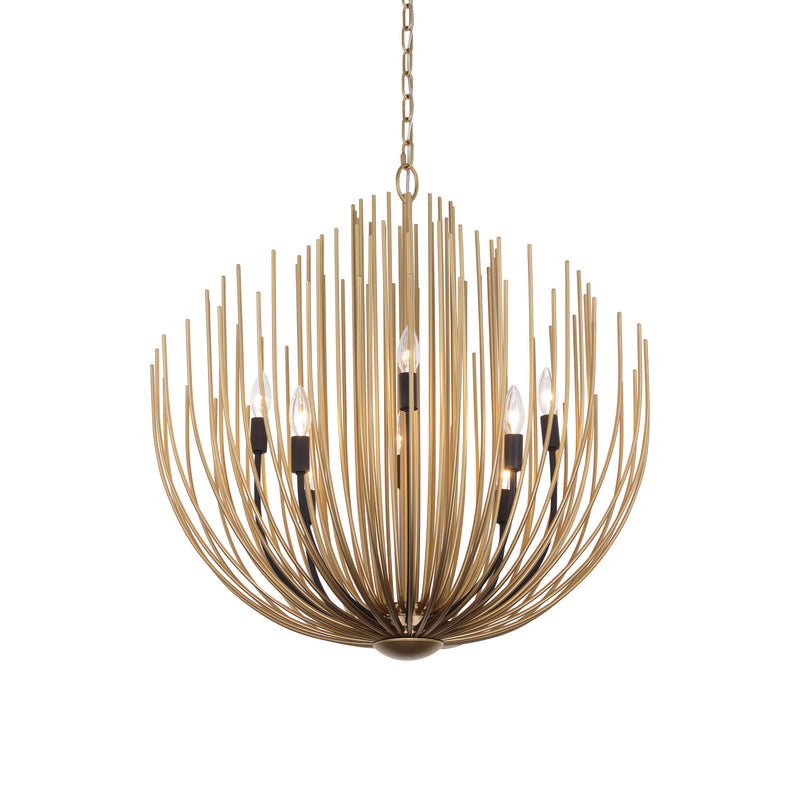 Minka-Lavery 16209-876 12 Light Chandelier, Legacy Brass