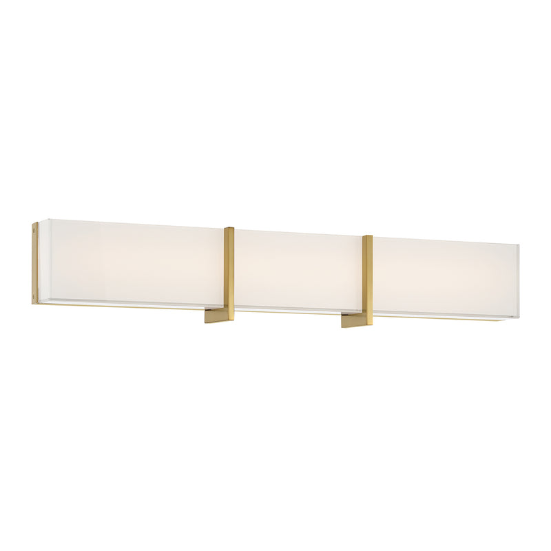 Minka-Lavery 2923-791-L LED Bath Bar, Brushed Gold