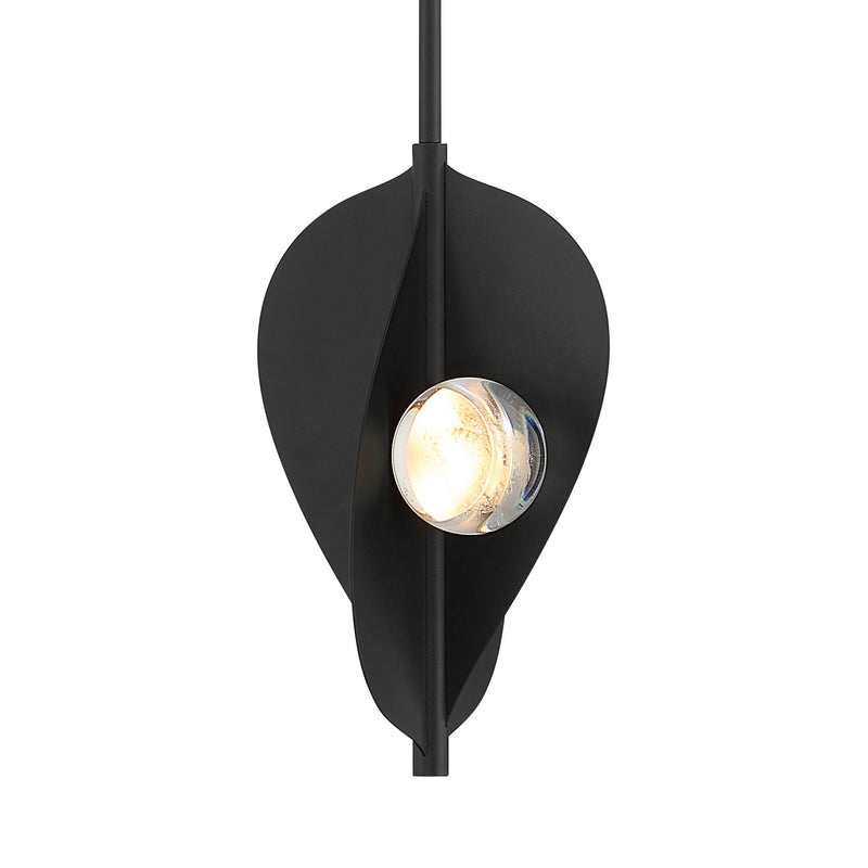 Minka-Lavery 3975-66-L LED Pendant, Sand Coal Black