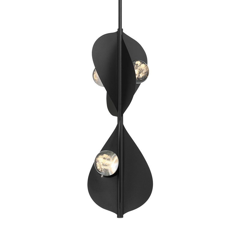 Minka-Lavery 3976-66-L LED Pendant, Sand Coal Black