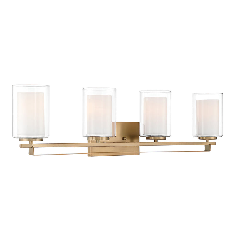 Minka-Lavery 6104-791 Four Light Vanity, Brushed Gold
