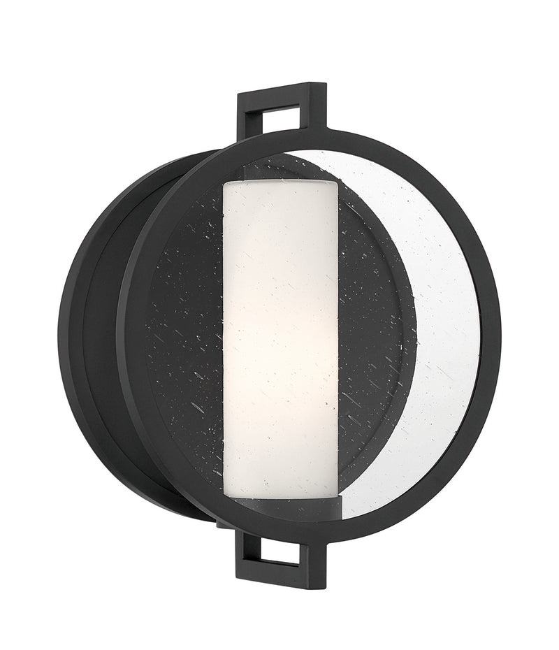 Minka-Lavery 71271-66 One Light Wall Sconce, Sand Coal Black