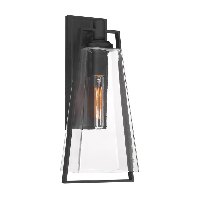 Minka-Lavery 71301-66 One Light Wall Sconce, Sand Coal Black