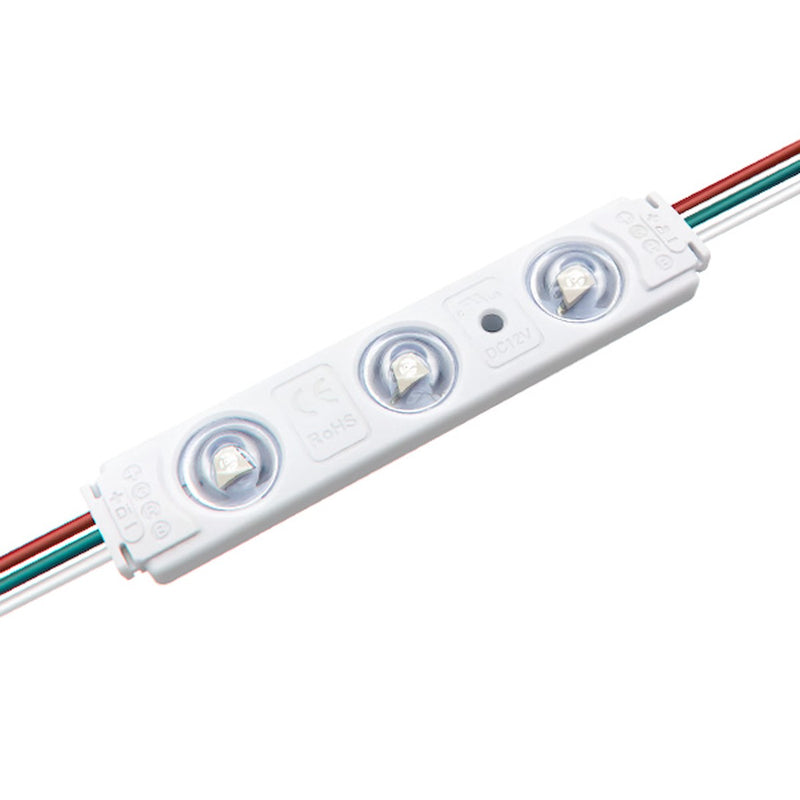 American Lighting CR3-12VDC-PXLRGB-5-20 LED Channel Ray, White