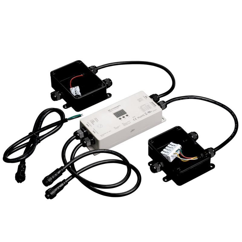 American Lighting DEC-DMX-IP67 Decoder, White