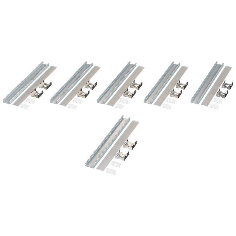 American Lighting EE1-AAFR-2M-BNDL5 Extrusion Bundle 5, Anodized Aluminum