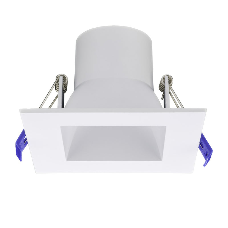 American Lighting SPKPL-RDLRE4Q-RGBTW-WH Square Regressed Downlight 2", White