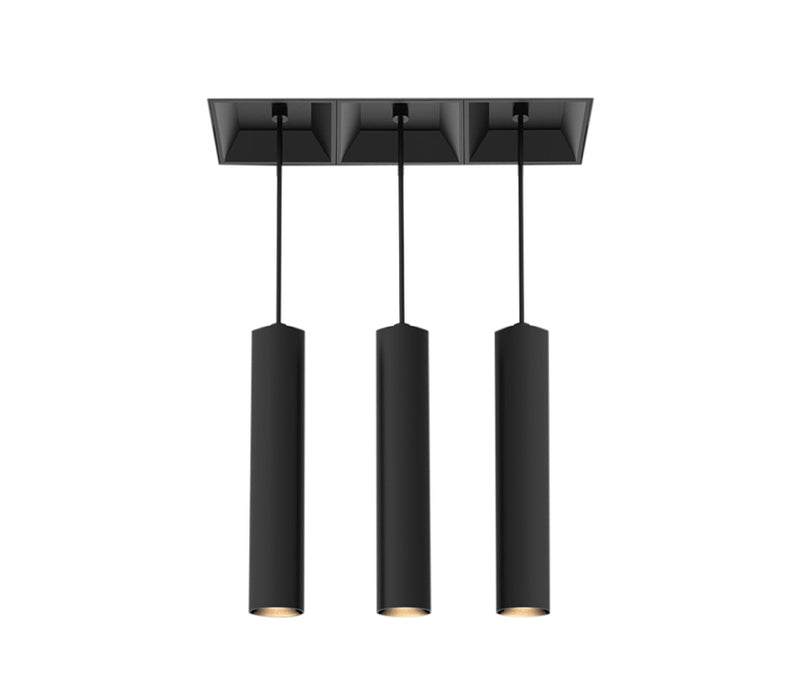 Eurofase BVOR3TL01SUSUSU1530 LED Recessed Multiple, Black