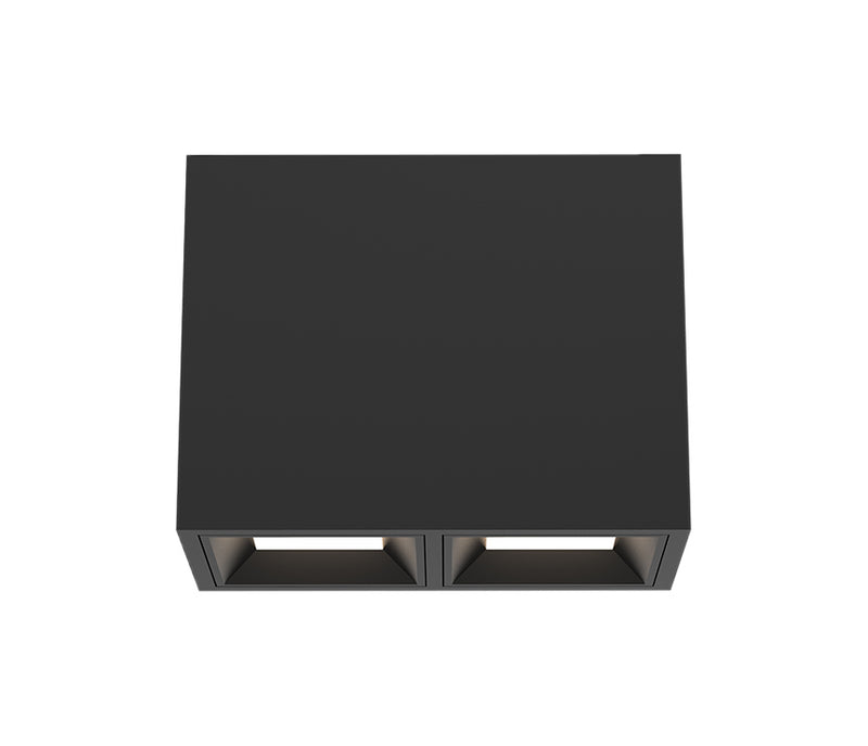 Eurofase BVOS201PNPN1530 LED Flushmount, Black