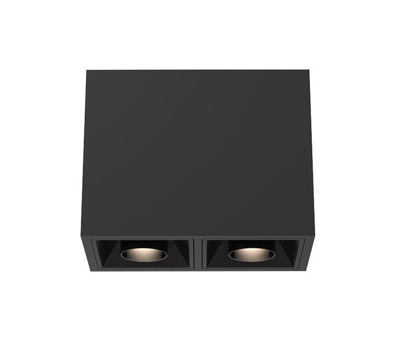 Eurofase BVOS201SGSG1027WCL LED Flushmount, Black